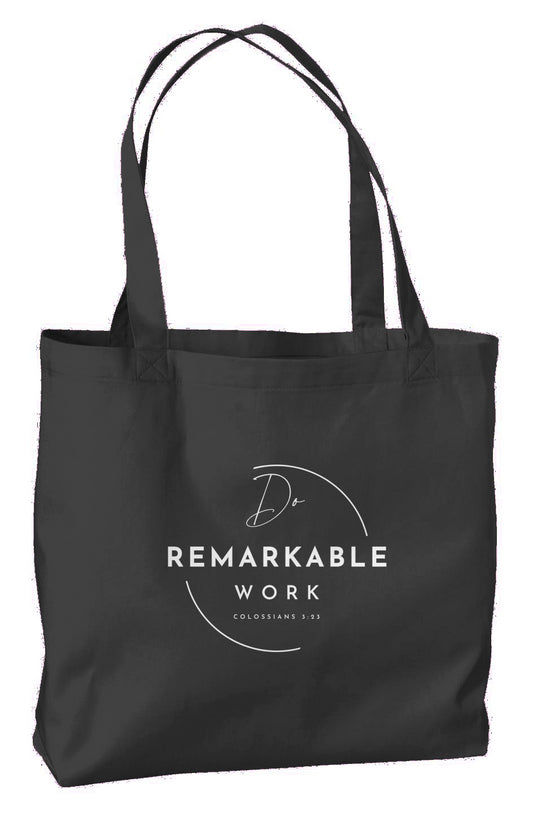 Eco Do Remarkable Work Large Tote