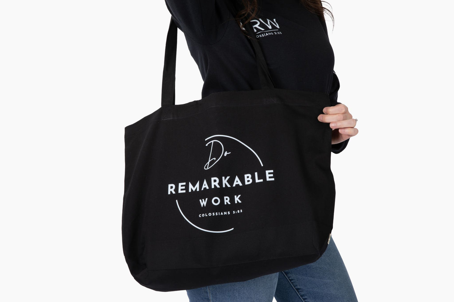 Eco Do Remarkable Work Large Tote